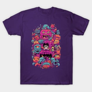 Friendly Monsters T-Shirt